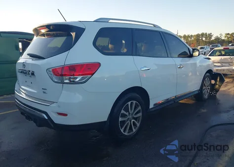 2015 Nissan Pathfinder Platinum/S/Sl/Sv из США, поврежденный, VIN 5N1AR2MM6FC669847
